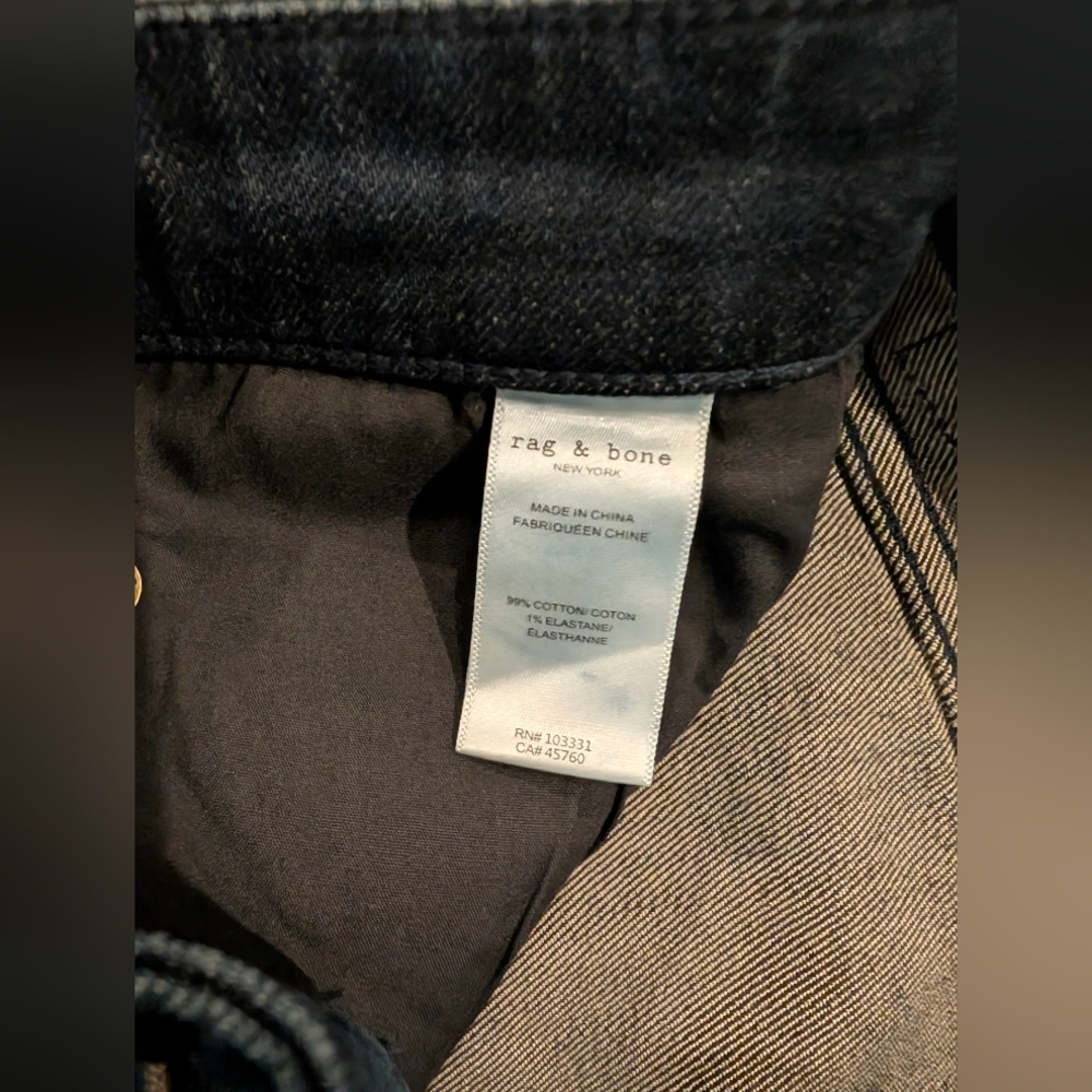 Rag & Bone  Dre low rise slim boyfriend Jeans Size 31 - Picture 14 of 16